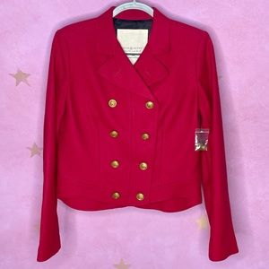 Ralph Lauren Denim & Supply Red Wool Jacket Medium $198
